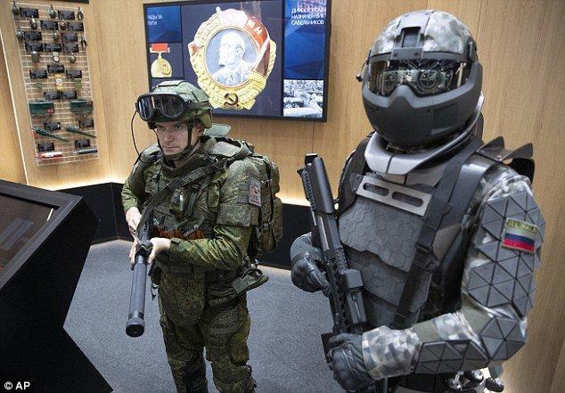 اسکلت خارجی ضدگلوله برای محافظت سربازان روسی+تصاویر