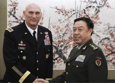 ابراز امیدواری آمریکا برای تقویت همکاری های نظامی با چین