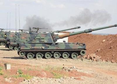 ترکیه چند روستا را در شمال حلب به توپ بست