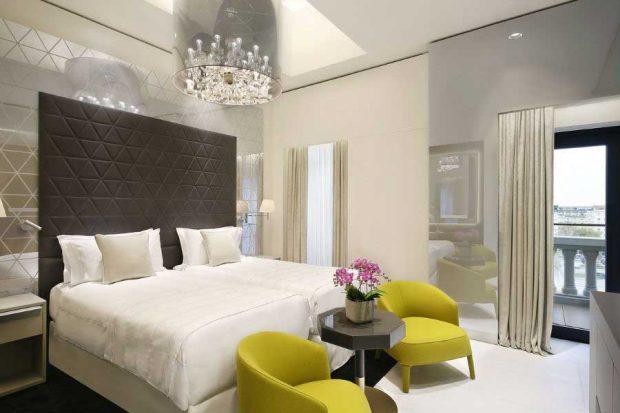 شیک ترین سوئیت دنیا با شیشه های ضدگلوله در هتل گالیای میلان