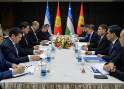 منظره همکاری های دوجانبه محور ملاقات نخست وزیران ازبکستان و قرقیزستان