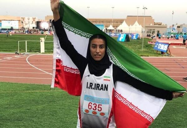 تاریخ سازی دختر دونده ایران در قهرمانی آسیا